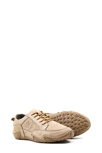 Ayakkabıhane Inside and Outside Genuine Nubuck Leather Mink Men's Sports Sneaker Shoes Ah0812713132624