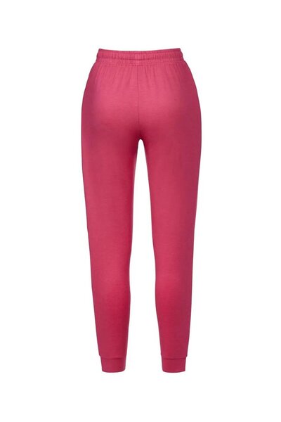 Tchibo Women Plain Drawstring Pants, Pink
