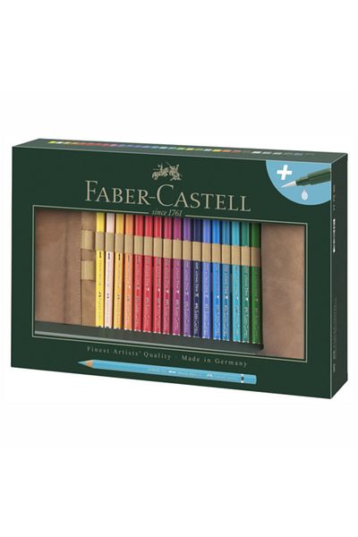 Faber Castell Creioane colorate Faber-Castell Albrecht Durer 30 buc/set, accesorii incluse, rollup