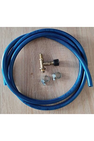 GURKAN Piknik Tüpe Uyumlu Hortum ve Musluk Küçük Tüp Musluğu Ocak Musluğu 2 Metre Hortum