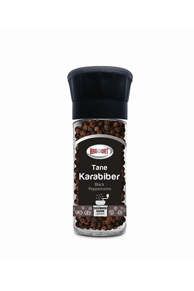 Bağdat 50 Gr. Black Pepper Grain Mill