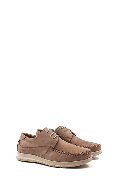 Ayakkabıhane Εσωτερικά και εξωτερικά Γνήσιο Nubuck Leather Mink Ανδρικά καθημερινά παπούτσια Ah08161131231