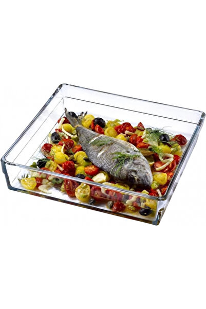 Paşabahçe 59314 Square Glass Baking Tray 29X29 cm 4100 Cc