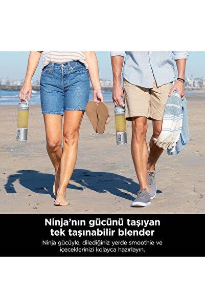 NINJA Blast Taşınabilir Blender - Beyaz