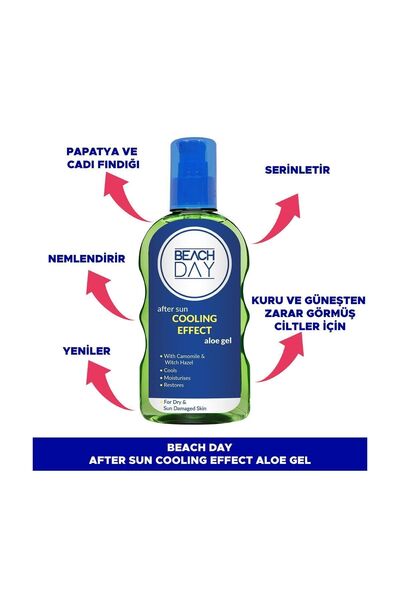 BEACH DAY Serinletici Aloe Vera 150 ml 8699375055757