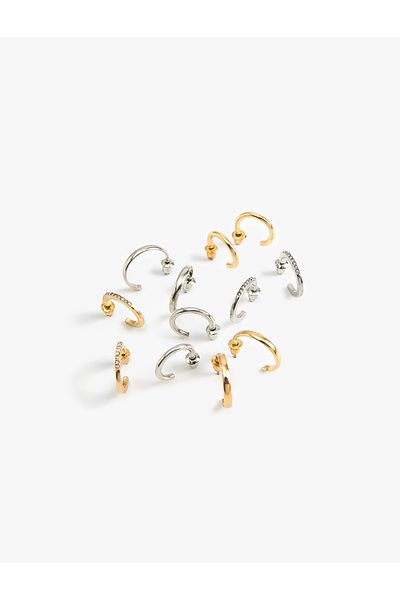 Koton 6-Piece Hoop Earrings Set
