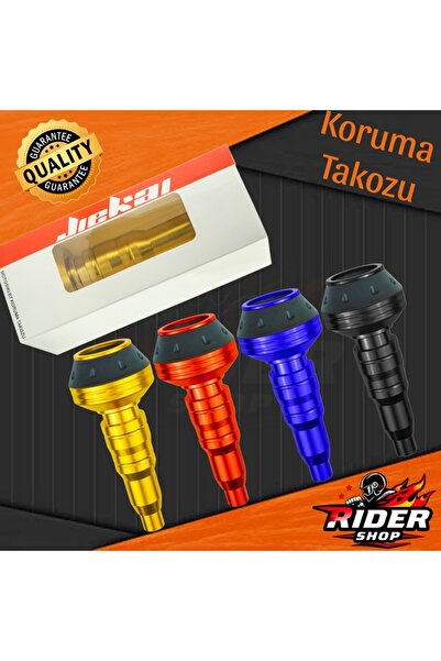 JİEKAİ Rks R250 Uyumlu Koruma Takozu *kırmızı* (ADET FİYATIDIR)