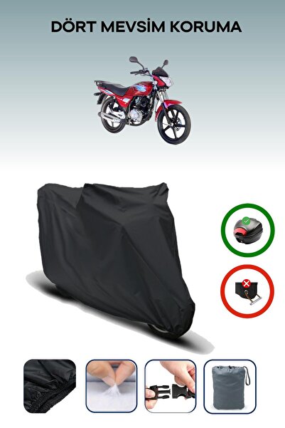 Breen Kanuni Windy 125 Backpack Compatible Black Motorcycle Tarpaulin Waterpr...