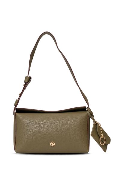 U.S. Polo Assn. Khaki Women's Shoulder Bag Us25541