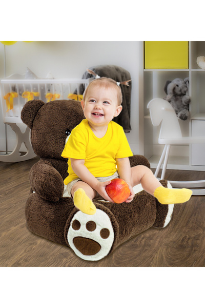 Özgüner Oyuncak Ayı Peluş Bebek Çocuk Koltuğu (%100 YERLİ)