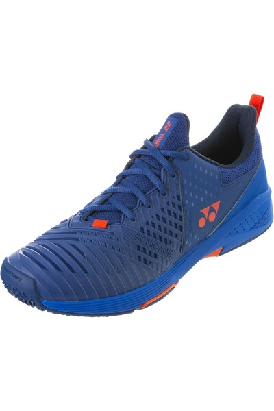 YONEX Sonicage 3 Toprak Kort Lacivert Erkek Tenis Ayakkabısı