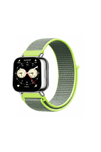 KRETON Xiaomi Redmi Watch 5 Lite / 5 Active  Uyumlu Spor Kumaş Desenli Cırt C...