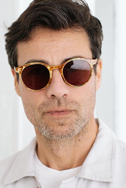 Bilge Karga Owl Multicolor Brown Men's Sunglasses