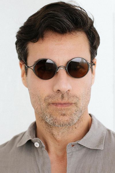 Bilge Karga Argus Anthracite Brown Sunglasses for Men