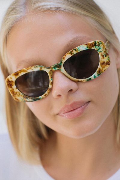 Bilge Karga Atmaca Brown Sunglasses - Multicolor
