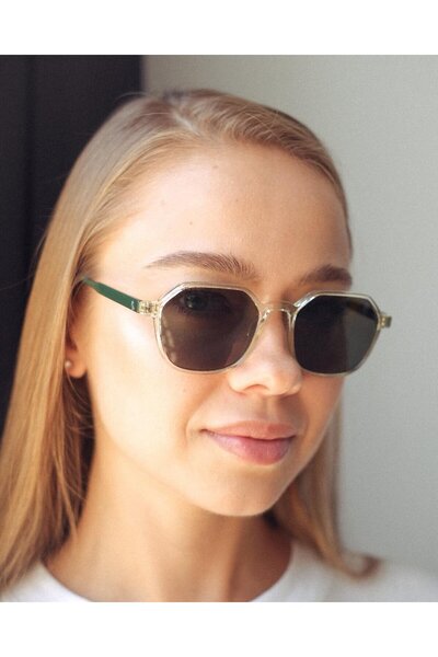 Bilge Karga سيزر - نظارة شمسية باللون الأخضر الفاتح