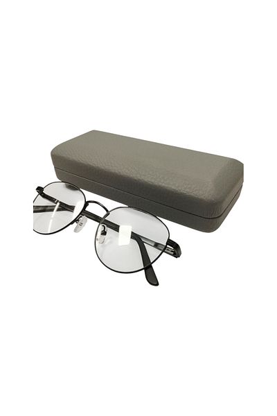 bonjorno aksesuar Square Glasses Container for Optical Frame (Hard) Wiping Cloth with Gift