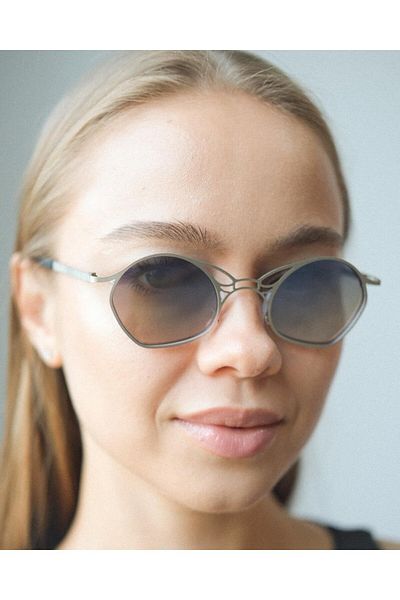 Bilge Karga Gustav Silver Blue Orange - Sunglasses