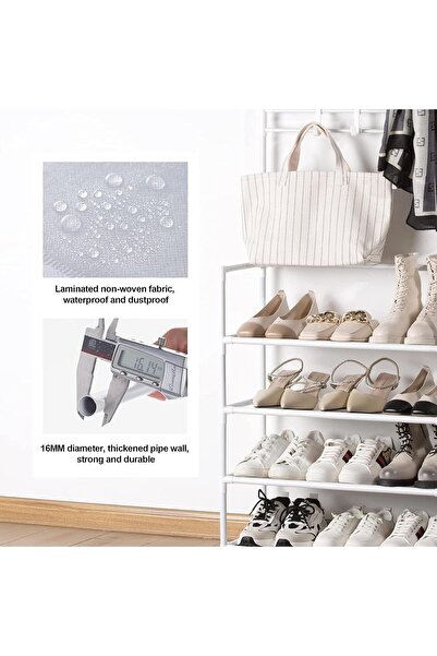 Primo Plus 5-tier Stainless Steel Shoe And Coat Rack