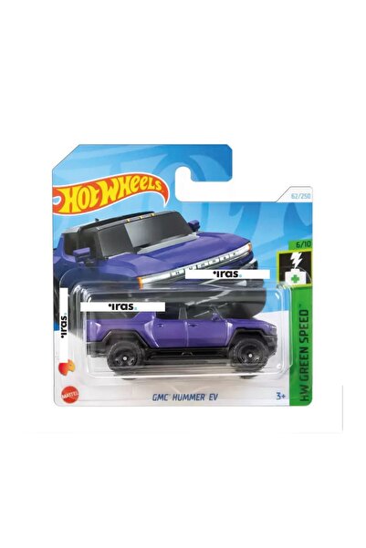 HOT WHEELS 1/64 Ölçek Tekli Regular Arabalar HTD16 Hw Green Speed /GMC Hummer EV