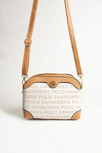 Sanmorris Polo Femei - Crossbody reglabil, geantă de umăr cu 4 compartimente și crossbody