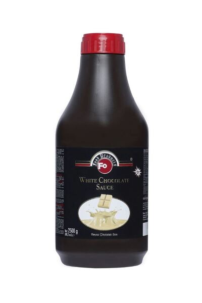 FO White Chocolate Sauce - Beyaz Çikolatalı Sos 2.5 Kg.