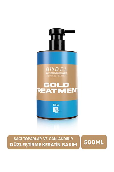 Bobel Yellow Keratin 500 ml Straightening and Permanent Bottle (Renewed Bottle)