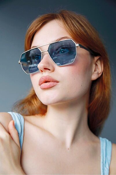 Bilge Karga Daphe Silver Blue Güneş Gözlüğü