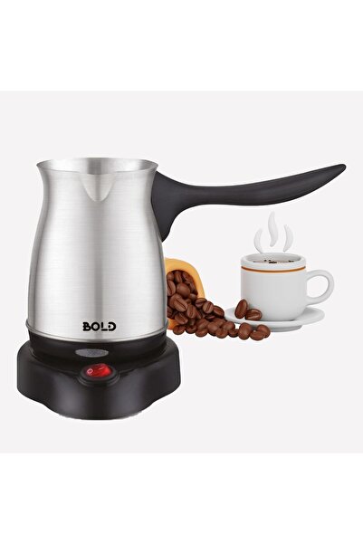 BOLD Electric Steel Turkish Coffee Cooking Machine Inox Stainless Steel Coffee Pot