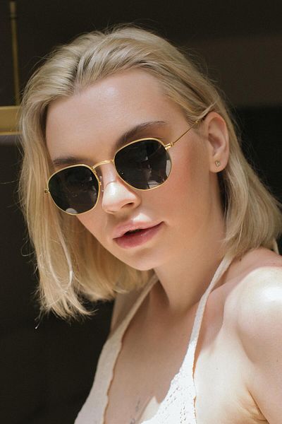 Bilge Karga Vilda Gold Green - Sunglasses