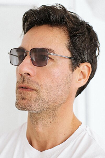 Bilge Karga Guguk Silver Red Black Men's Sunglasses