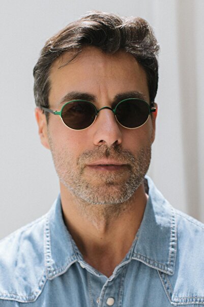 Bilge Karga Men's Sunglasses - Pheasant Gold Green