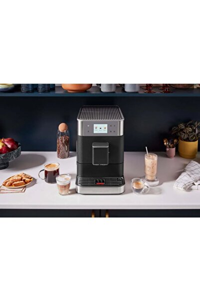 Kitchenaid Kf7 5Kes8557Ebk Fully Automatic Espresso Machine – Cast Iron Black