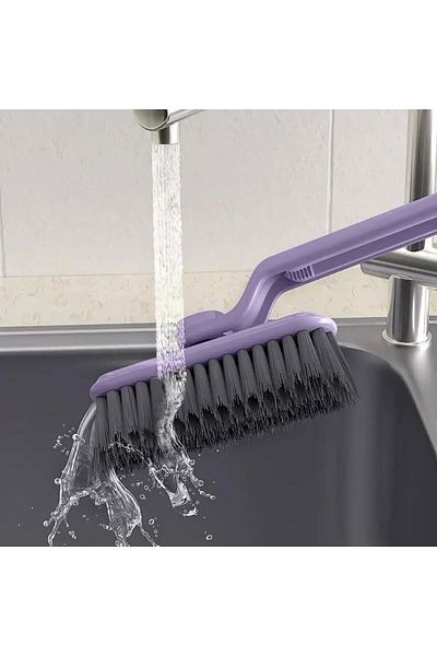 Plodna House Multifunctional Rotating Head Cleaning Brush with Tweezers