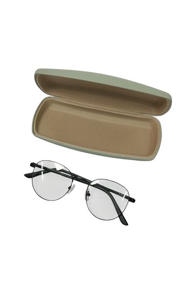 bonjorno aksesuar (Hard) Optical Frame Wiping Cloth - Glasses Case with Gift
