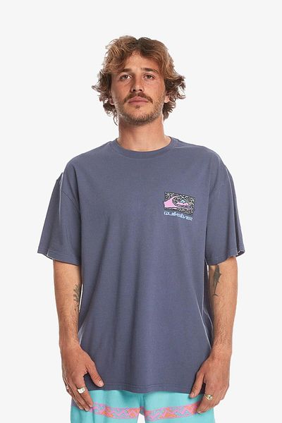 Quiksilver Мъжка тениска Quiksılver Spin Cycle SS Crown Blue Eqyzt07653-15429