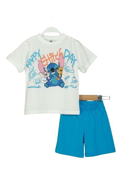 ww waka waka kids store Skateboard Printed Boys' T-Shirt and Shorts Set