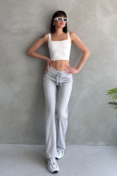 New Now PANTALONI PALAZZO LOOSE DRAPED