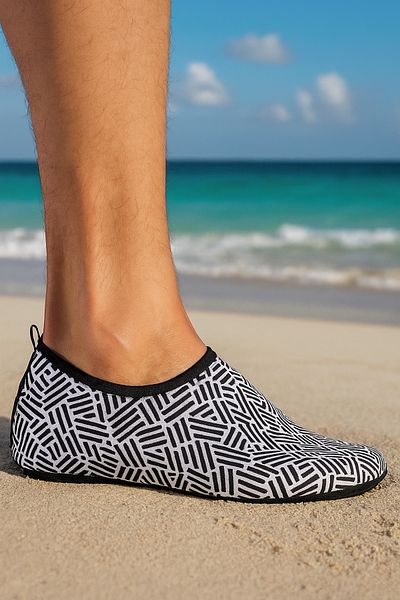 Bright Ανδρικά παπούτσια για τη θάλασσα WaveGuard Scuba Fabric Πολύχρωμα σπορ & καλοκαιρινό στυλ Παντόφλες πισίνας