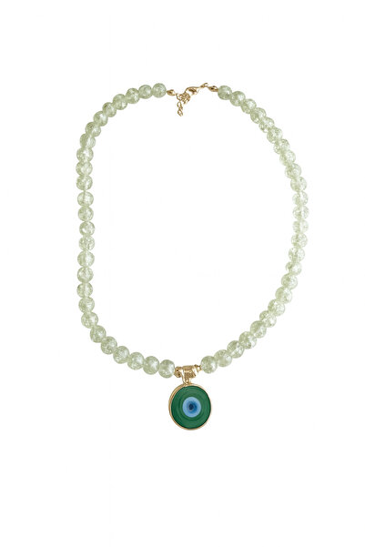 Venus Design Renkli Cam Boncuk Kolye