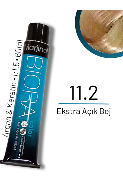 Marjinal Biora Saç Boyası - 11.2 Ekstra Açık Bej