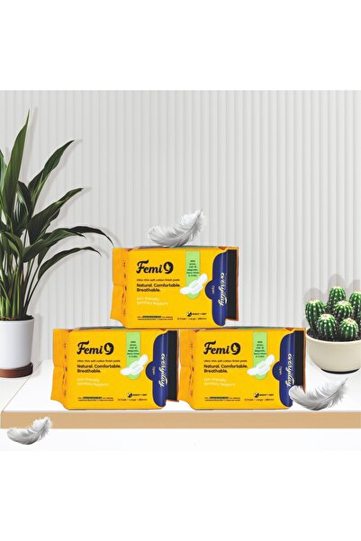 Femi9UAE فوط فيمي 9 فائقة النحافة بحماية من 9 طبقات (280 مم-L) | (12 فوطة/عبو...