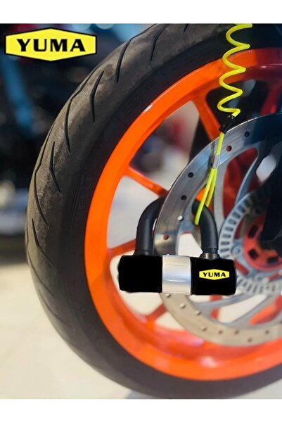 PADRİ Motorsiklet Kesilmez Motosiklet Kilit Disk Kilidi Çelik U Bar Kilidi Ha...