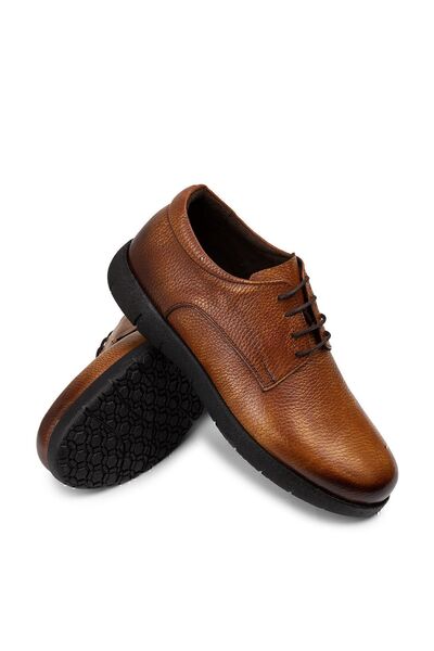 Deery Genuine Leather Tan Color Men's Casual Shoes