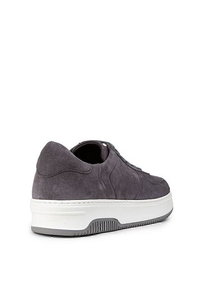 Deery Ανδρικά γκρι γνήσια παπούτσια Sneaker Suede