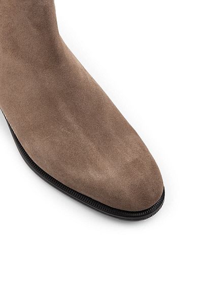 Deery Γνήσιες ανδρικές μπότες Suede Mink Color