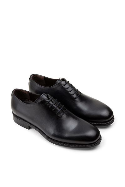 Deery Ανδρικά παπούτσια από γνήσιο δέρμα Navy Blue Classic