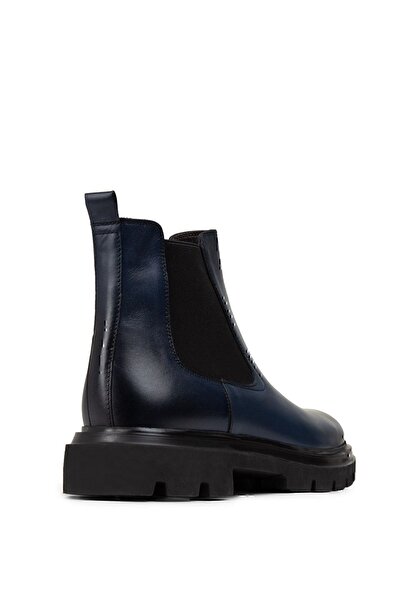 Deery Hakiki Deri Lacivert Chelsea Erkek Bot
