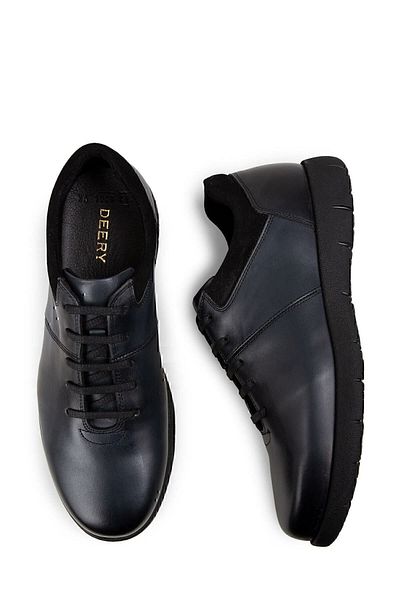 Deery Γνήσιο δερμάτινο γκρι casual ανδρικά παπούτσια