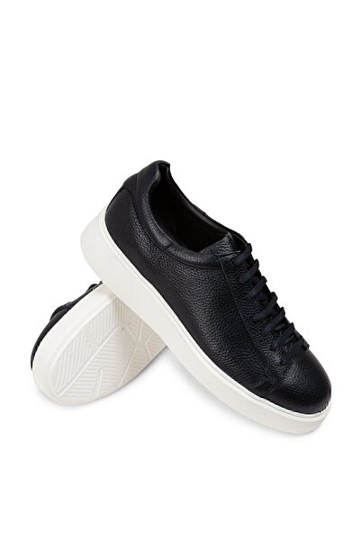 Deery Чоловічі кросівки з натуральної шкіри, темно-сині